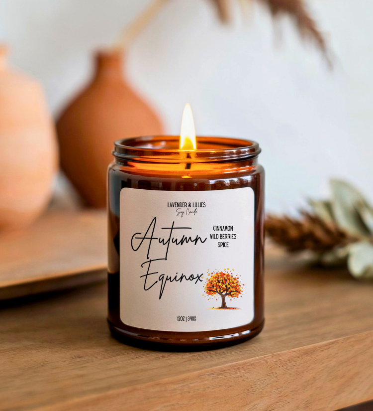 Autumn Equinox Candle