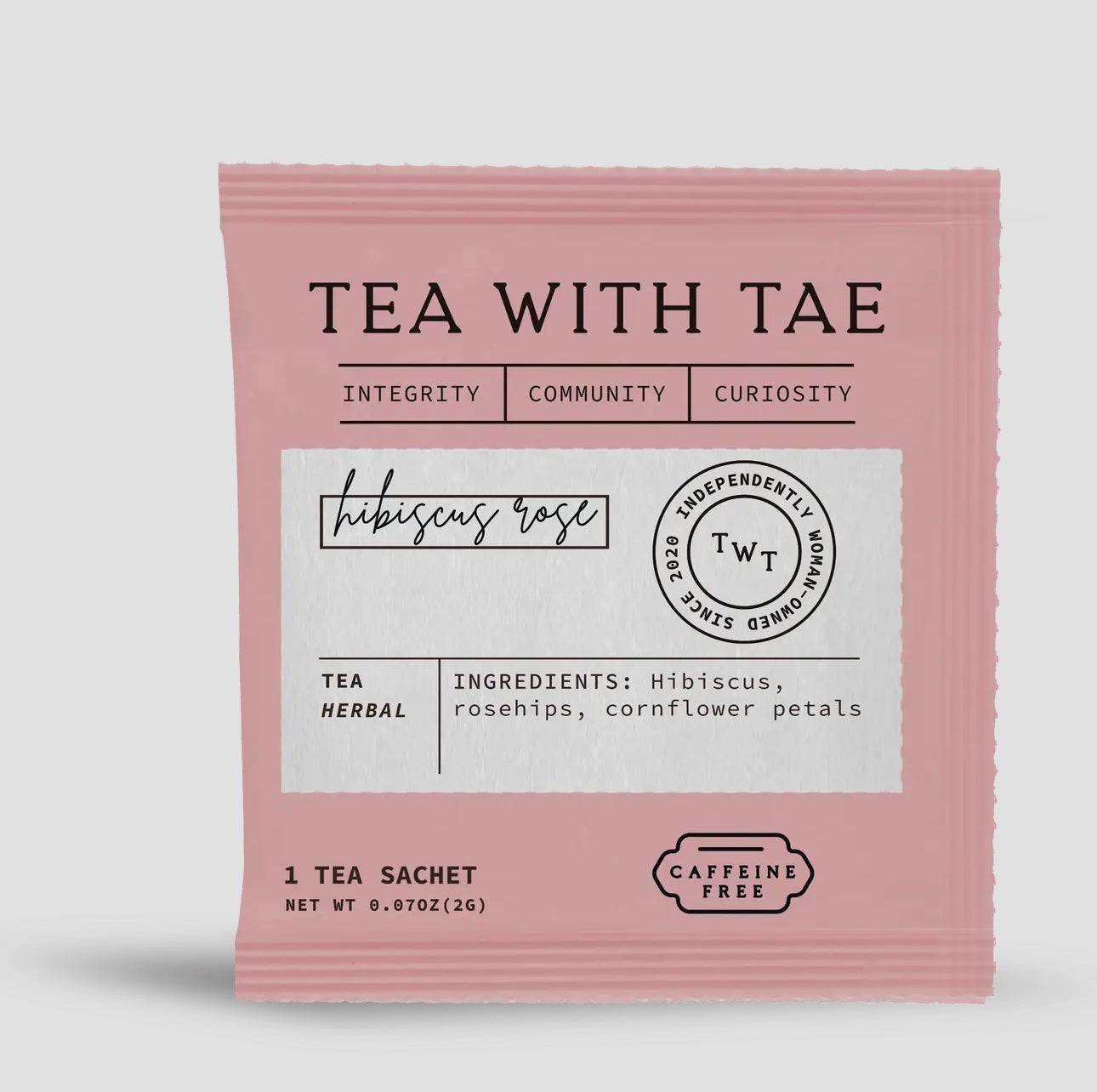 Hibiscus Rose Tea Bag