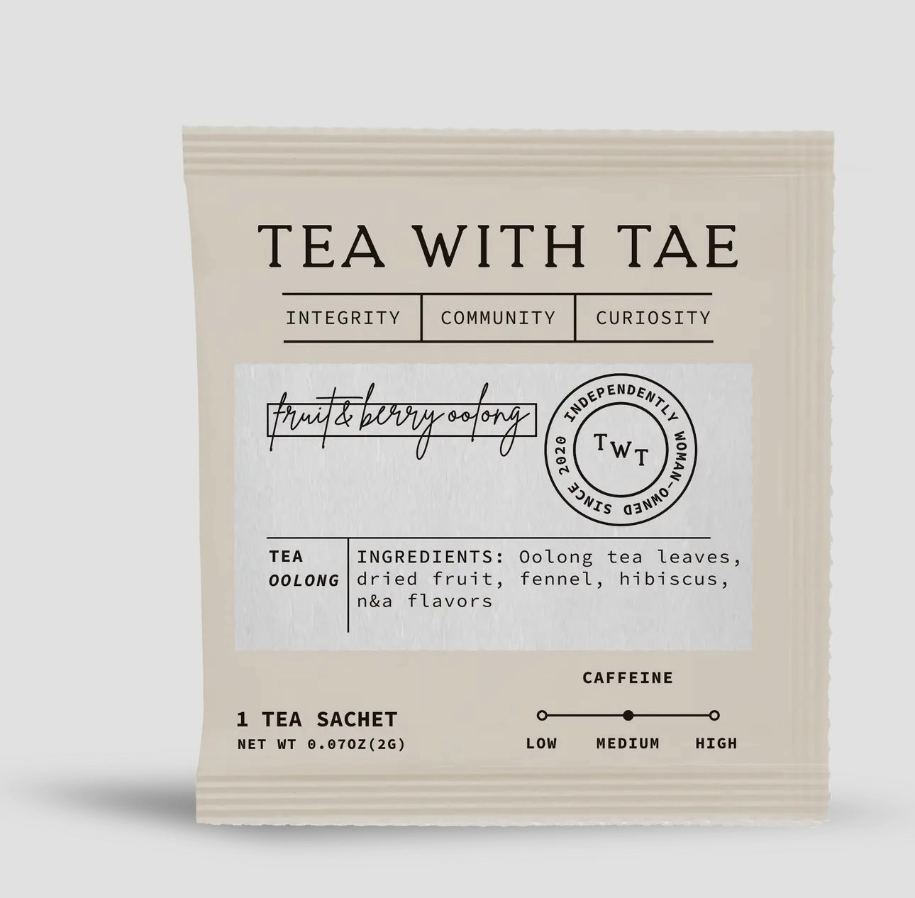 Fruit & Berry Oolong Tea Bag