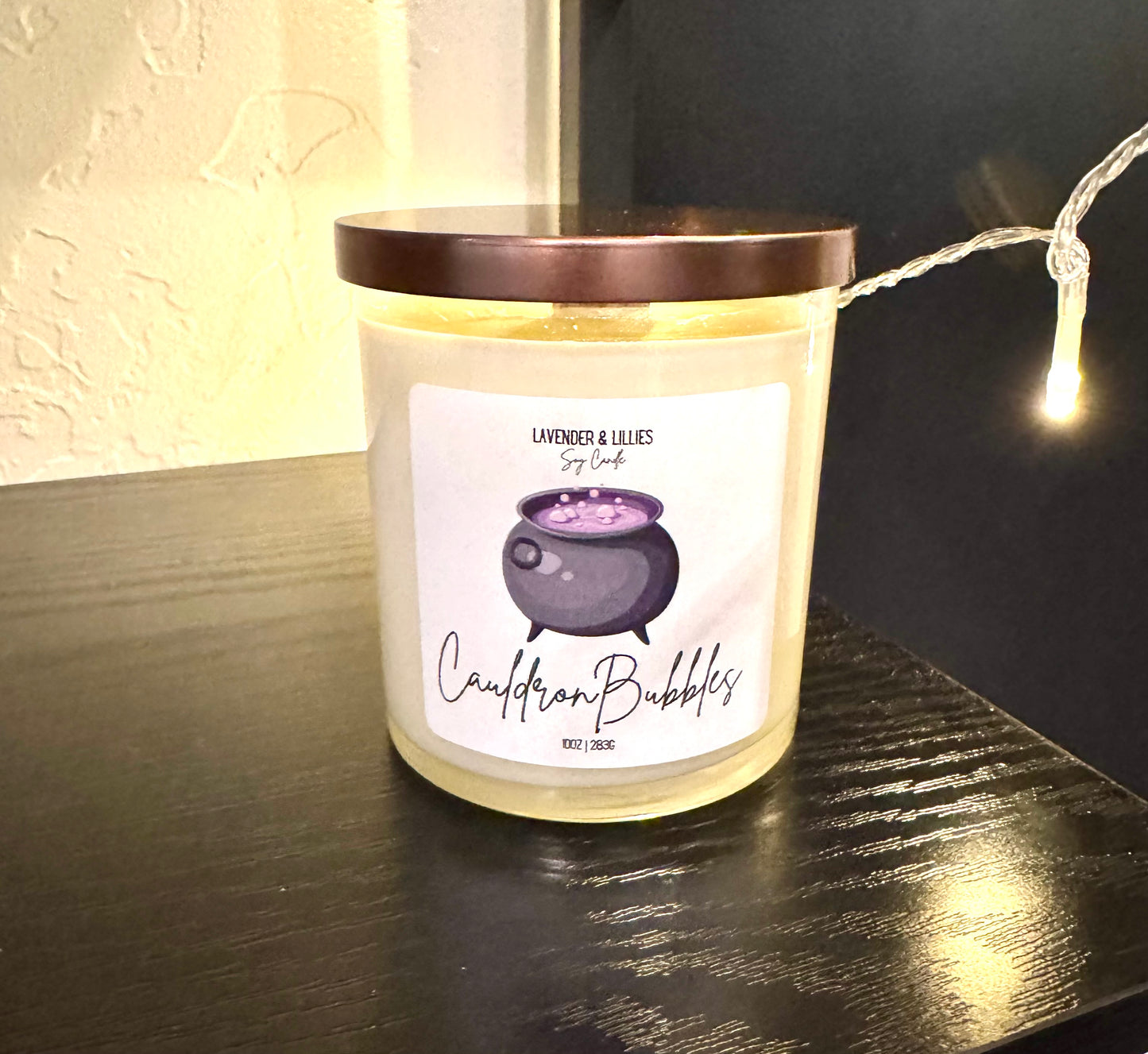 Cauldron Bubbles Candle