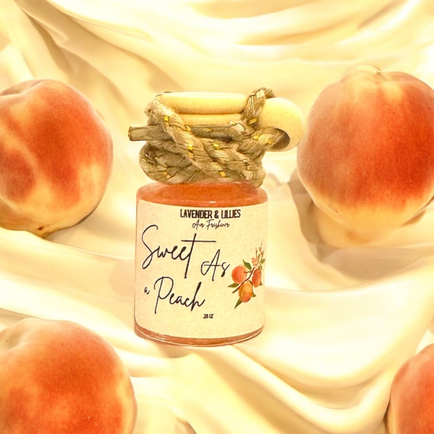 Peach Cobbler Car Freshie