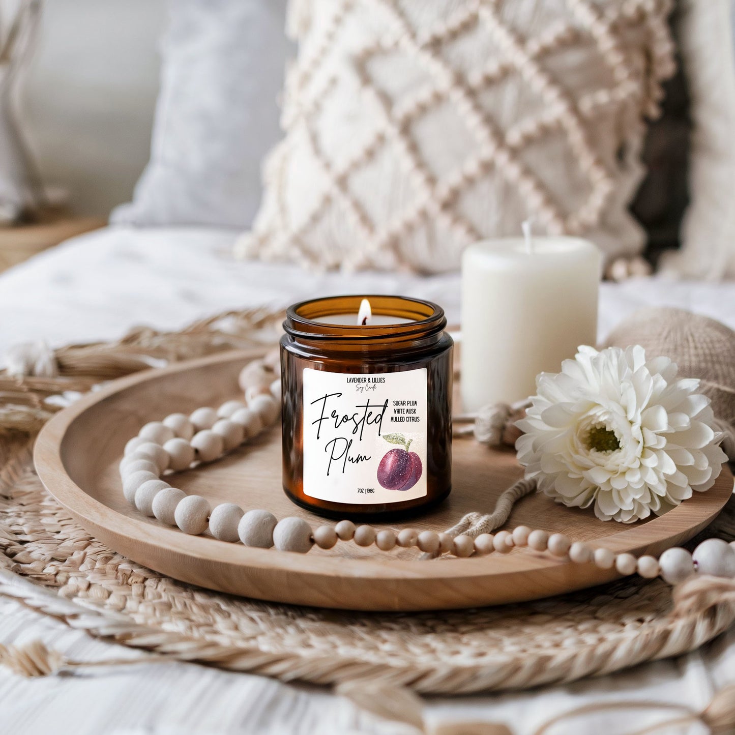 Frosted Plum Candle