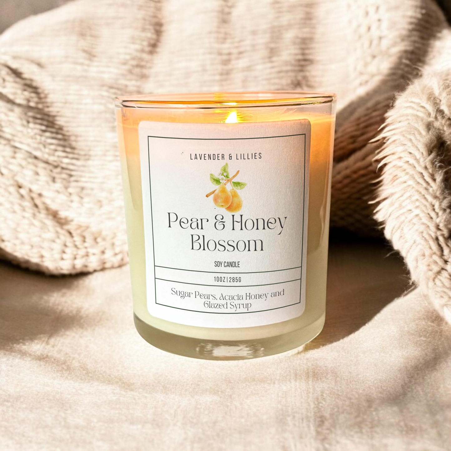 Pear & Honey Blossom Candle