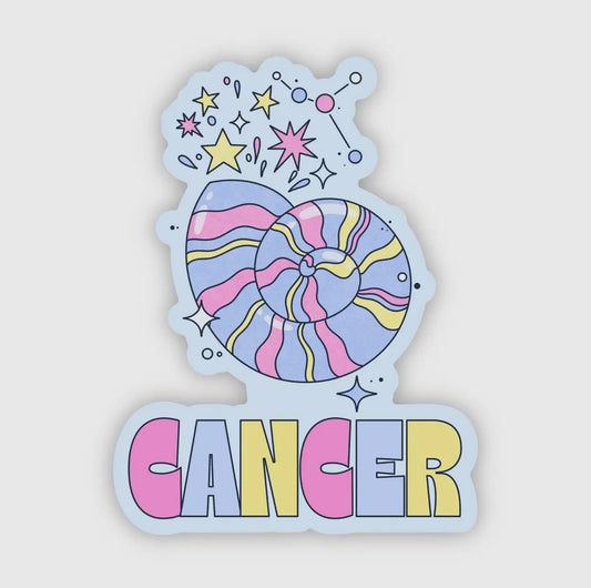 Cancer Astrology Sticker