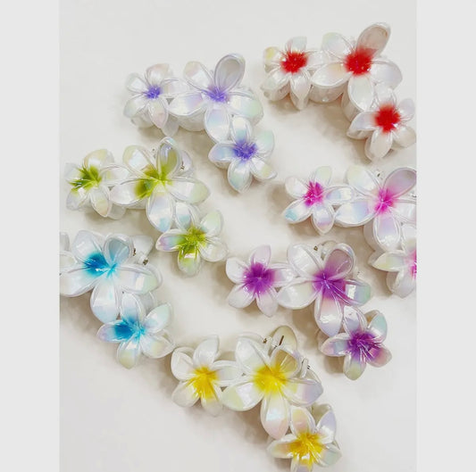 Plumeria Hair Clip
