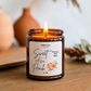 Sweet As A Peach Candle