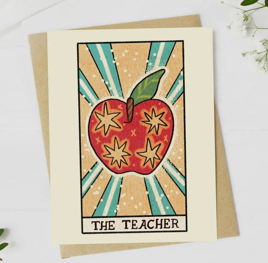 The Teacher Tarot Card