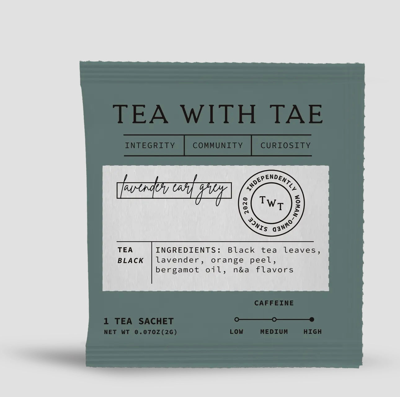 Lavender Earl Grey Tea Bag
