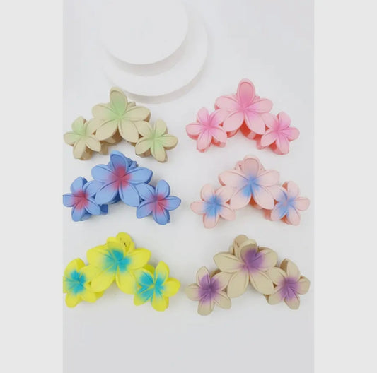 Plumeria Hair Clip