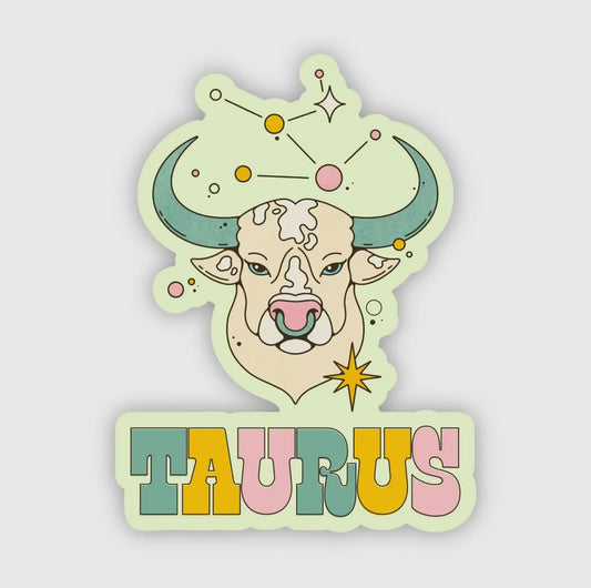 Taurus Astrology Sticker