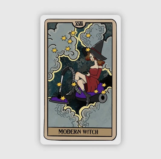 Modern Witch Tarot Sticker