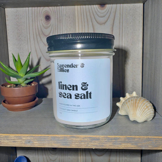 6oz woodwick candle
