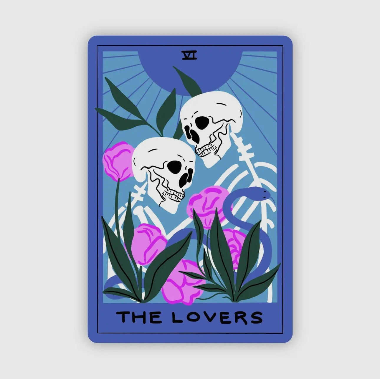 The Lovers Tarot Sticker