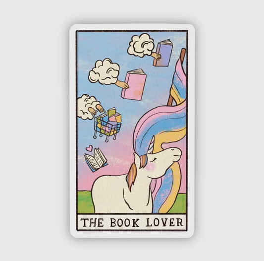The Book Lover Sticker
