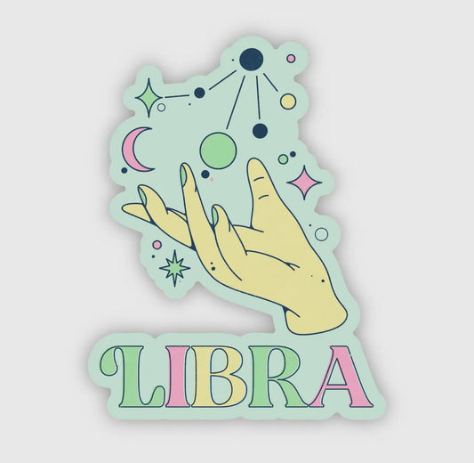 Libra Astrology Sticker