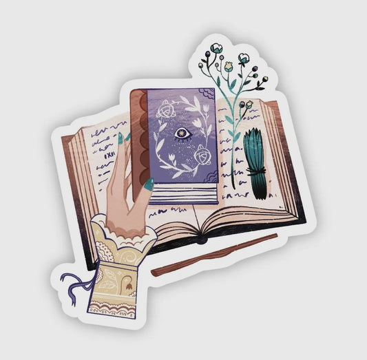 Mystical Book Sticker