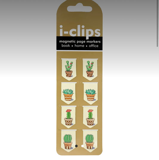Succulents Magnetic Page Markers