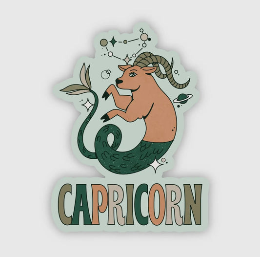 Capricorn Astrology Sticker