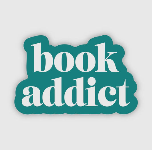 Book Addict Sticker