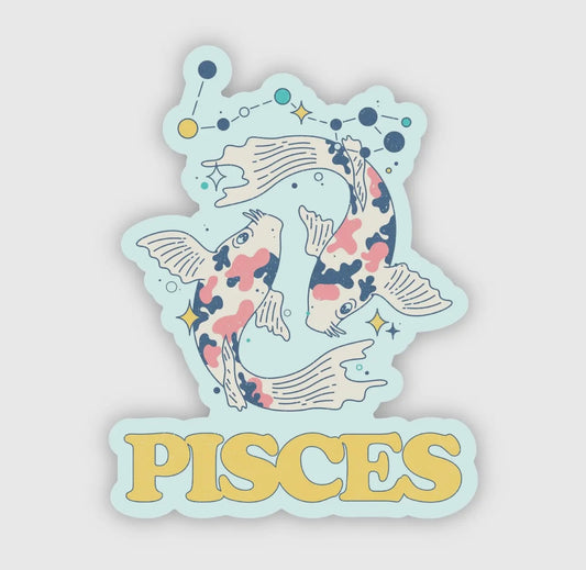 Pisces Astrology Sticker