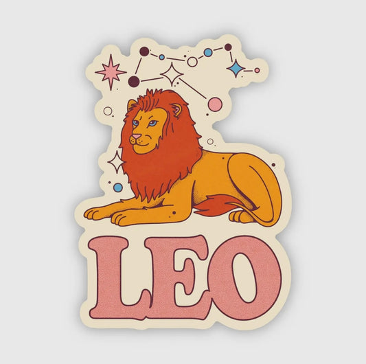Leo Astrology Sticker