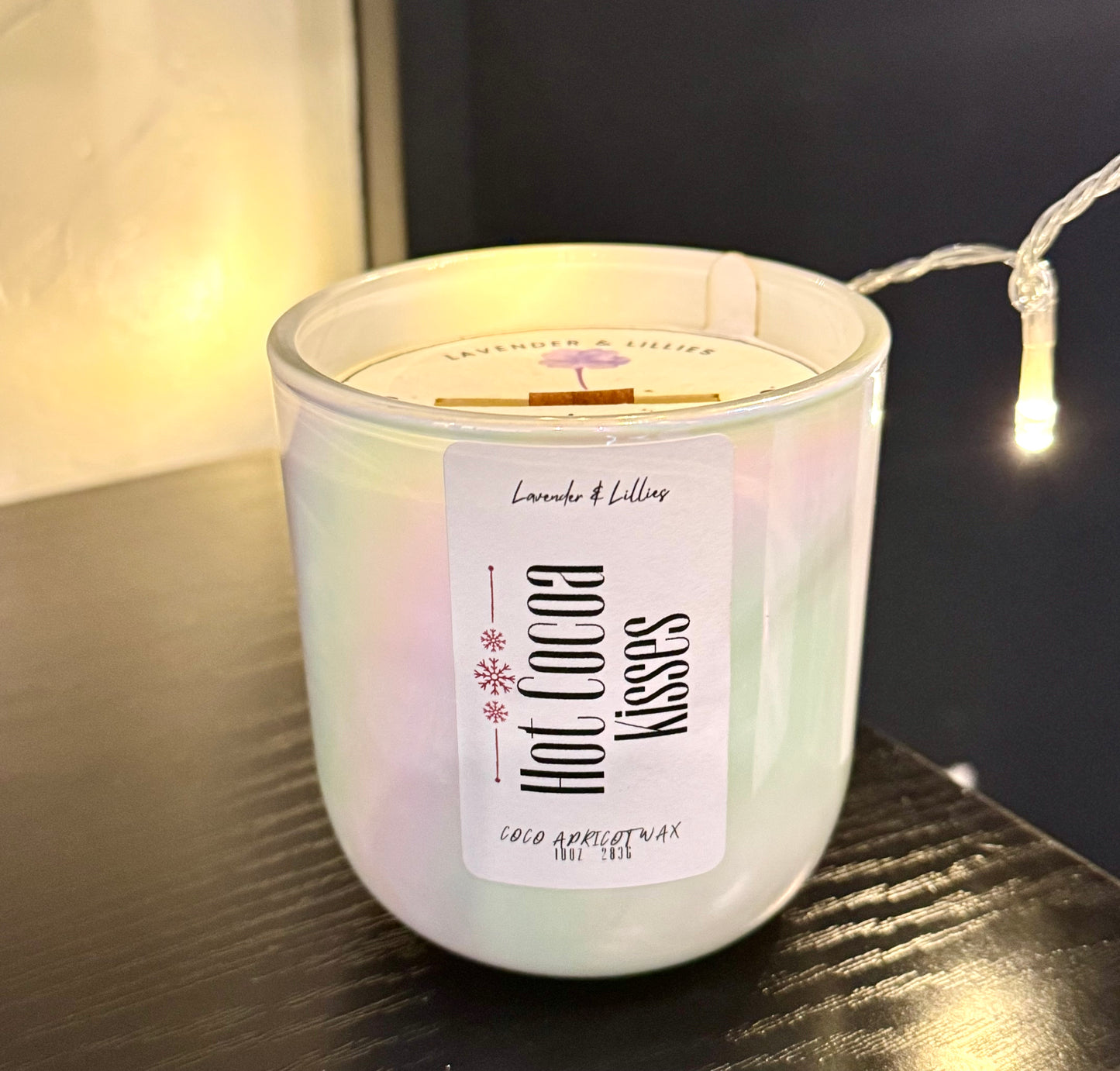 Hot Cocoa Kisses Candle