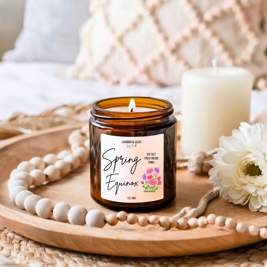 Spring Equinox Candle