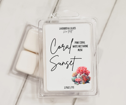 Coral Sunset Wax Melt
