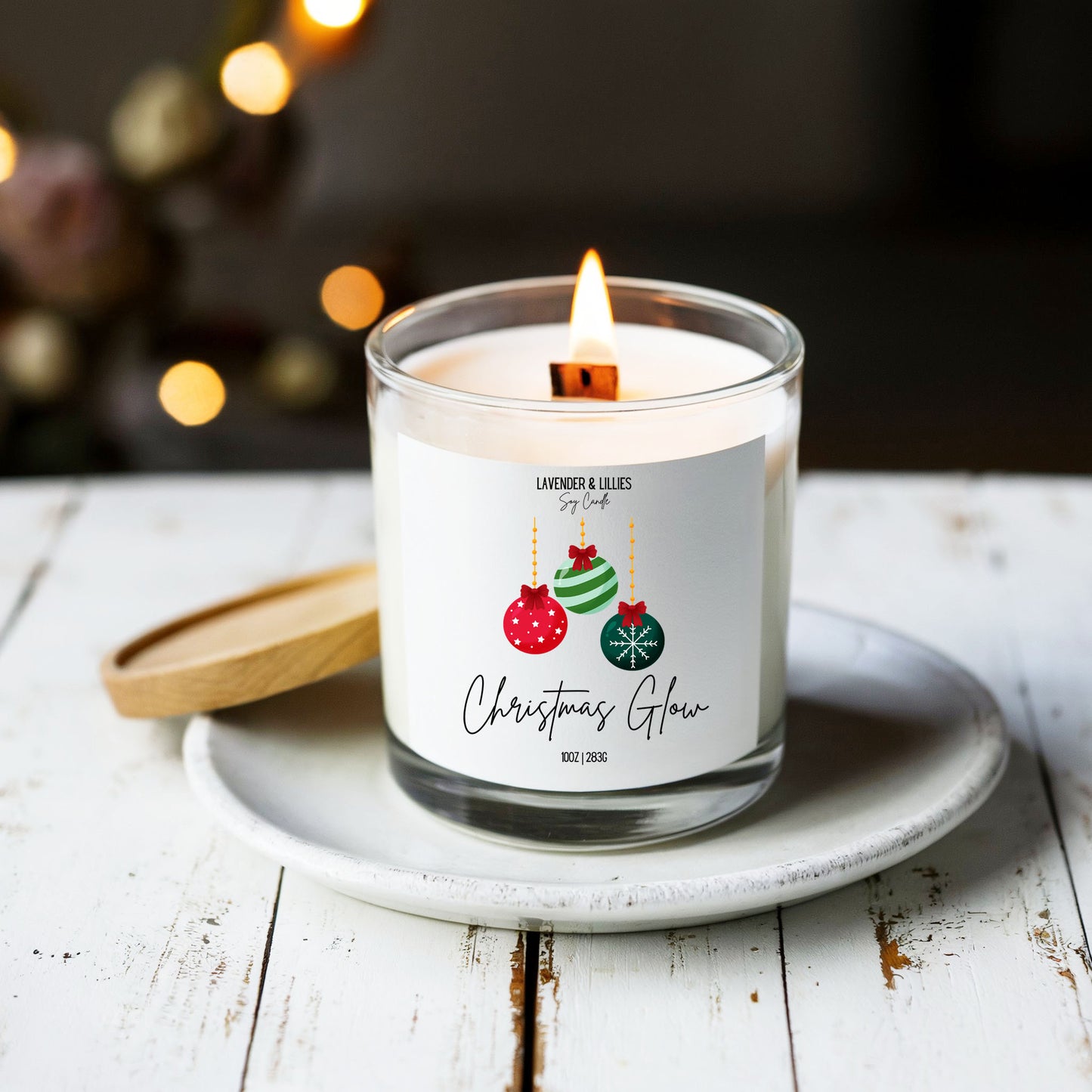 Christmas Glow Candle