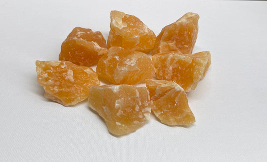 Raw Orange Calcite - Lillian's Crystal Shop