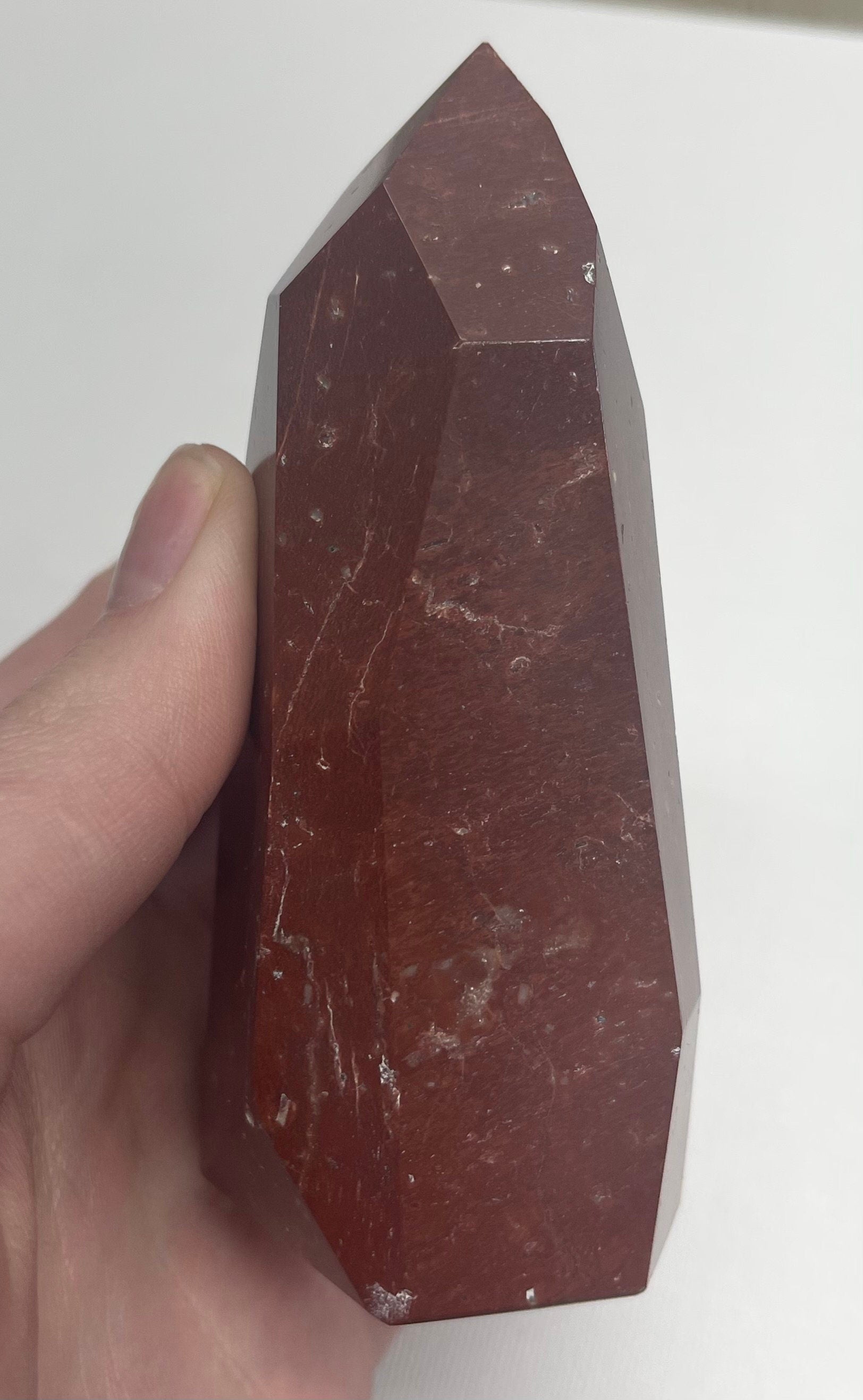 Red Jasper Faceted Free Forms - Lillian's Crystal Shop